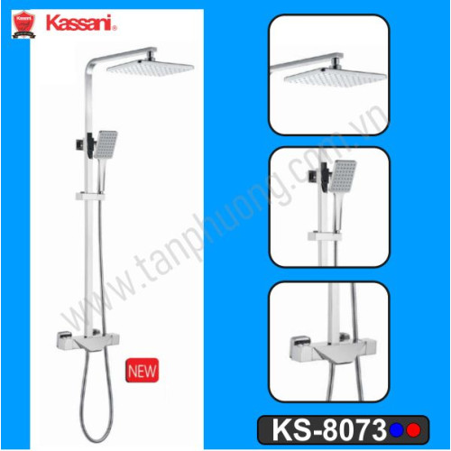 BỘ SEN CÂY NÓNG LẠNH ĐỒNG THAU KS-8073